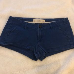 NWOT Blue Hollister denim shorts